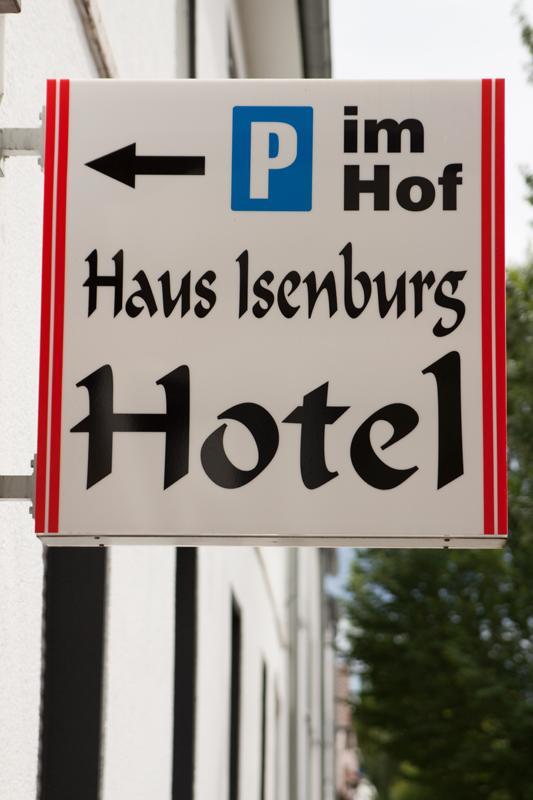Hotel Haus Isenburg Ной-Изенбург Экстерьер фото
